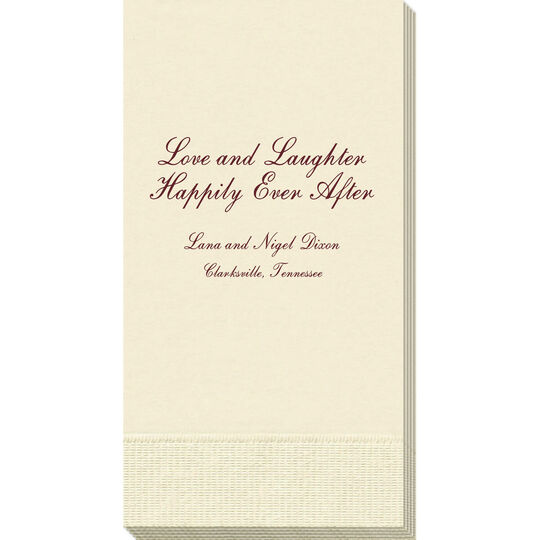 Love and Laughter Guest Towels